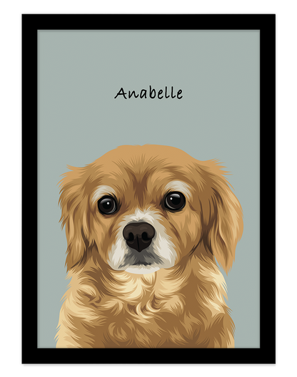 Custom Pet Portrait - One Pet
