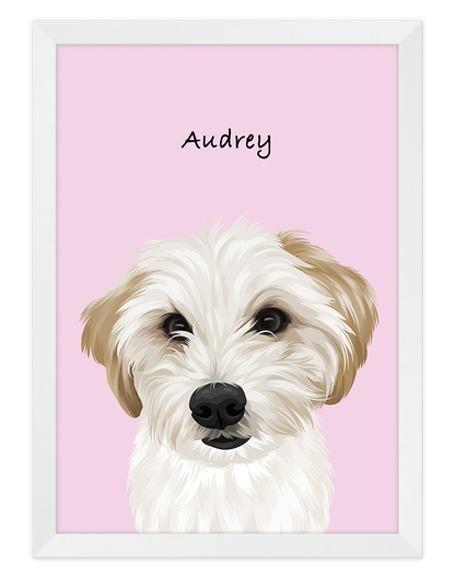 Custom Pet Portrait - One Pet