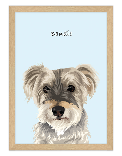 Custom Pet Portrait - One Pet