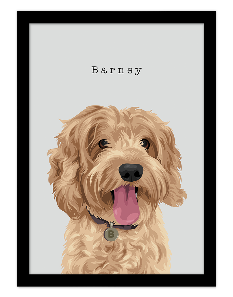 Custom Pet Portrait - One Pet