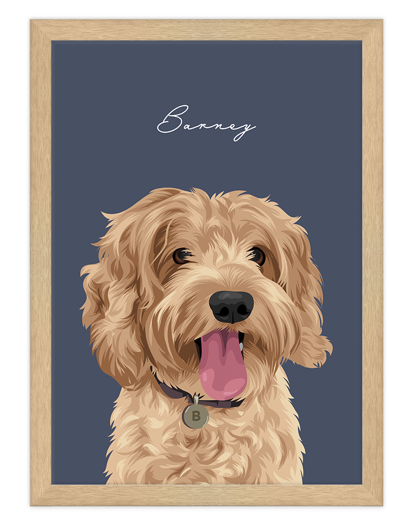 Custom Pet Portrait - One Pet