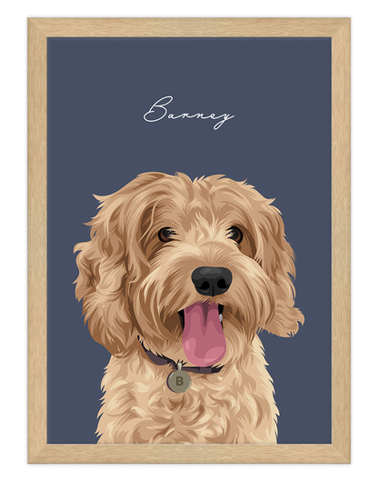 Custom Pet Portrait - One Pet