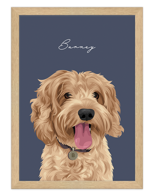 Custom Pet Portrait - One Pet