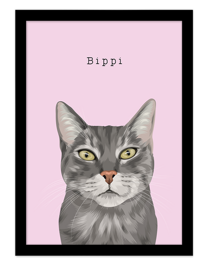 Custom Pet Portrait - One Pet