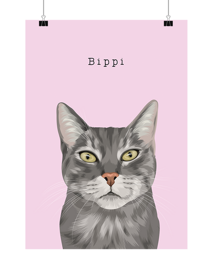 Custom Pet Portrait - One Pet