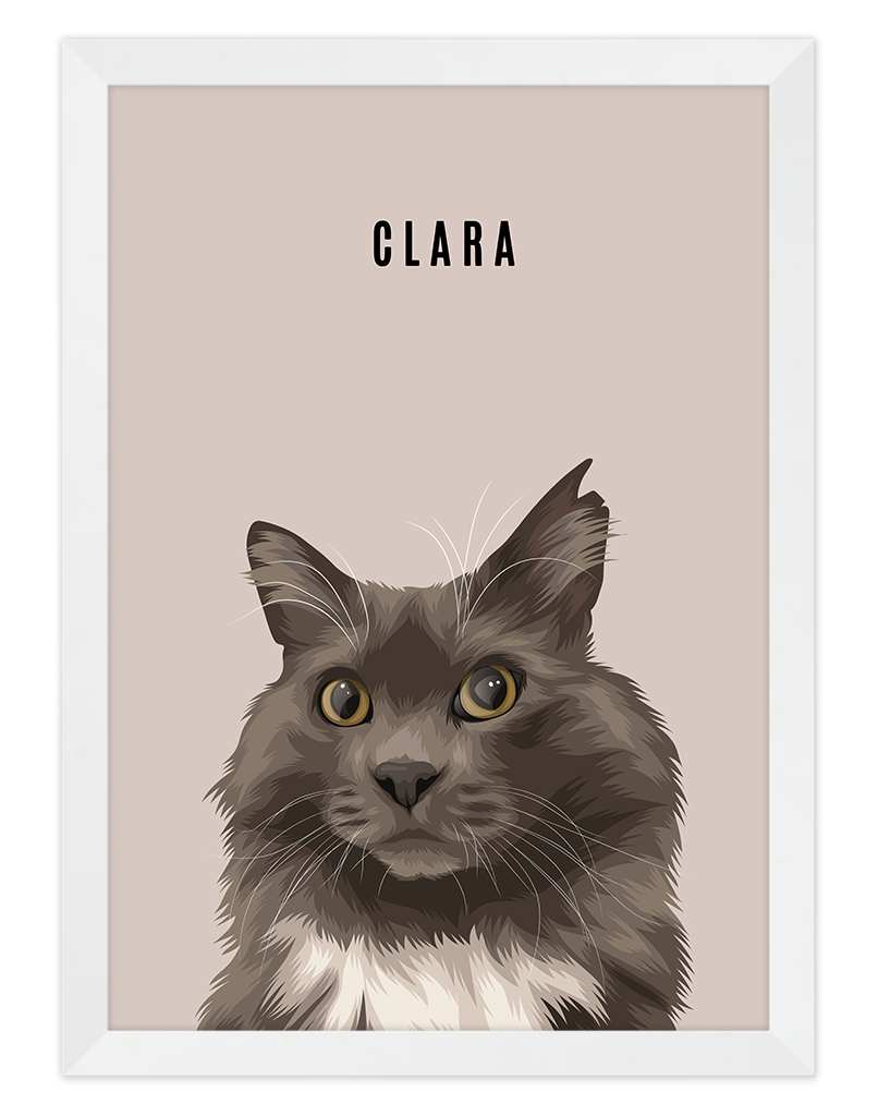 Custom Pet Portrait - One Pet