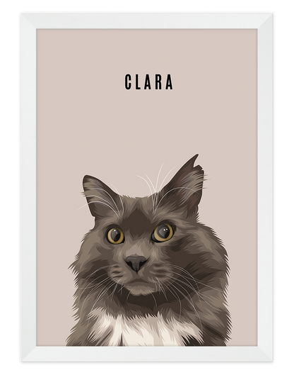 Custom Pet Portrait - One Pet