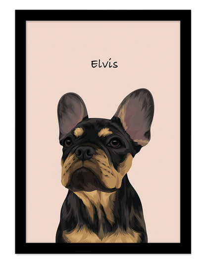 Custom Pet Portrait - One Pet