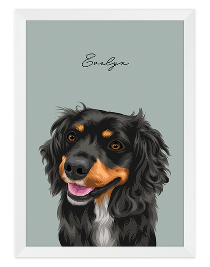 Custom Pet Portrait - One Pet