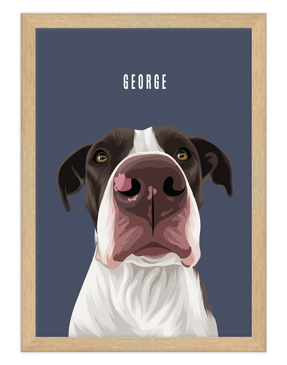 Custom Pet Portrait - One Pet