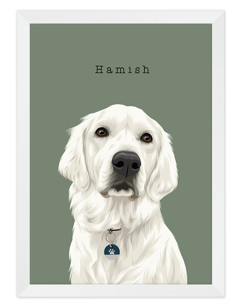 Custom Pet Portrait - One Pet