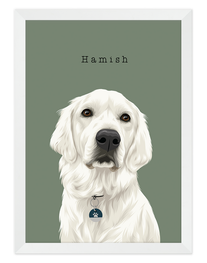 Custom Pet Portrait - One Pet