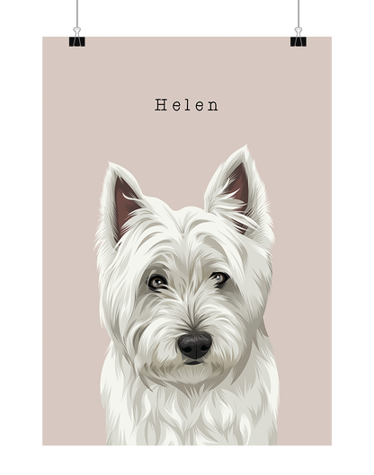 Custom Pet Portrait - One Pet