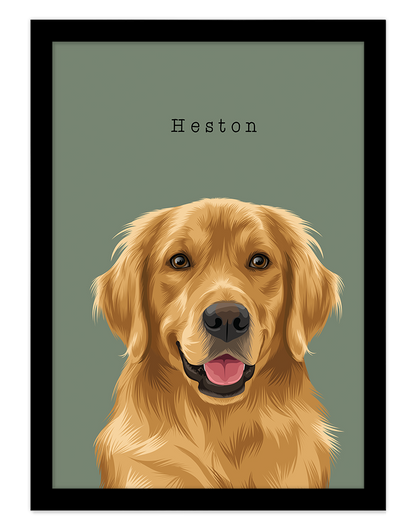 Custom Pet Portrait - One Pet