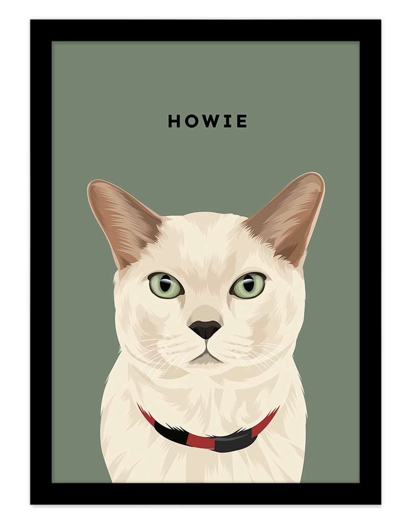 Custom Pet Portrait - One Pet