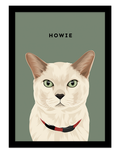 Custom Pet Portrait - One Pet