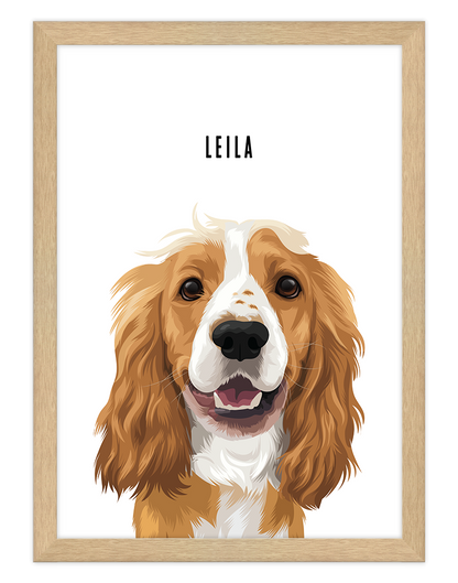 Custom Pet Portrait - One Pet
