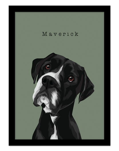 Custom Pet Portrait - One Pet