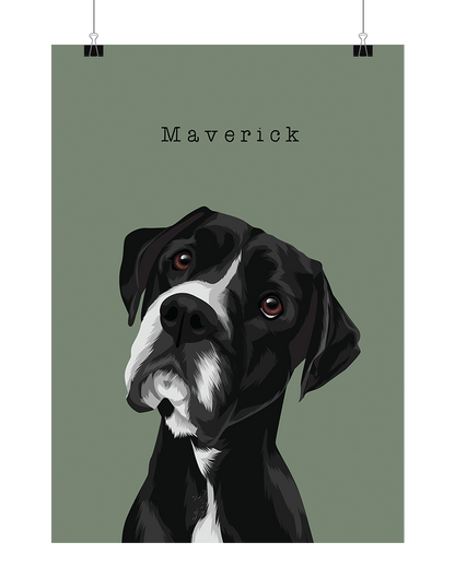 Custom Pet Portrait - One Pet