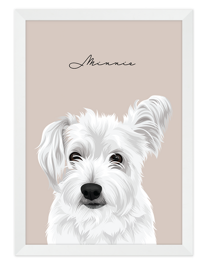 Custom Pet Portrait - One Pet