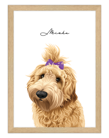 Custom Pet Portrait - One Pet