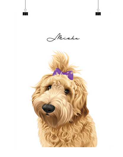 Custom Pet Portrait - One Pet