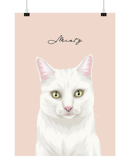 Custom Pet Portrait - One Pet
