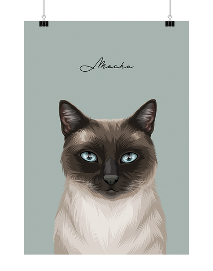 Custom Pet Portrait - One Pet