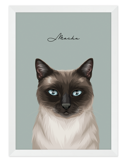 Custom Pet Portrait - One Pet