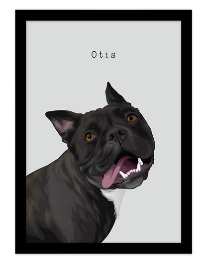 Custom Pet Portrait - One Pet