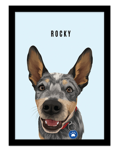 Custom Pet Portrait - One Pet