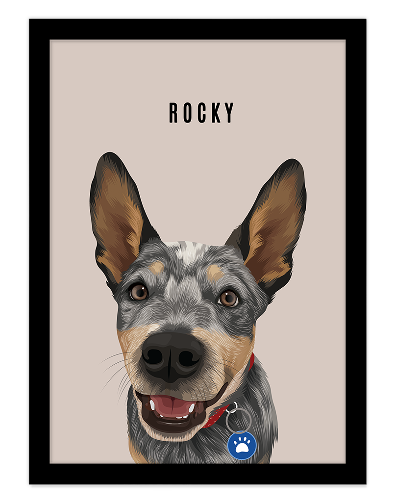 Custom Pet Portrait - One Pet