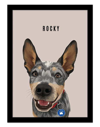 Custom Pet Portrait - One Pet