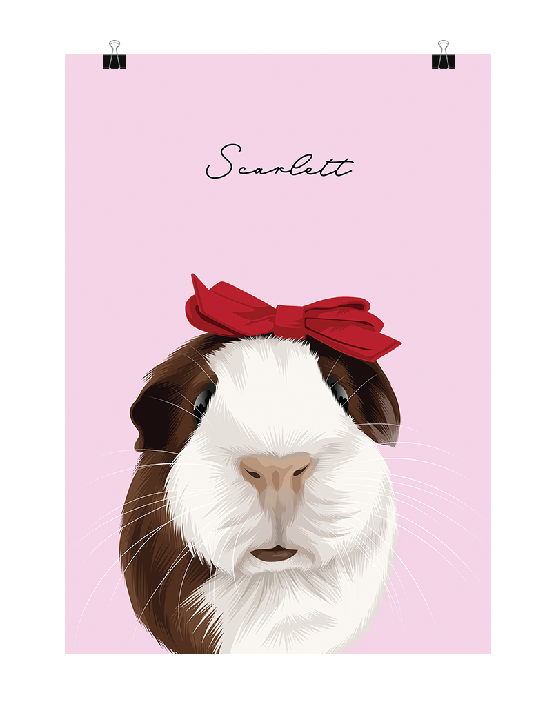 Custom Pet Portrait - One Pet