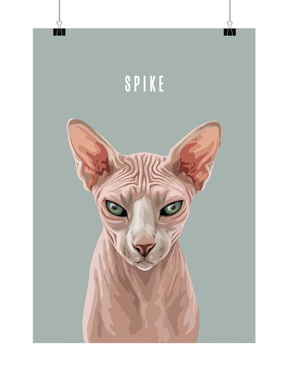 Custom Pet Portrait - One Pet