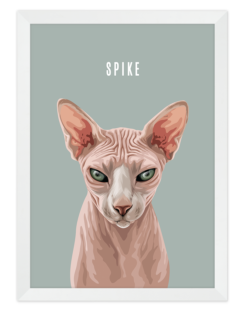 Custom Pet Portrait - One Pet