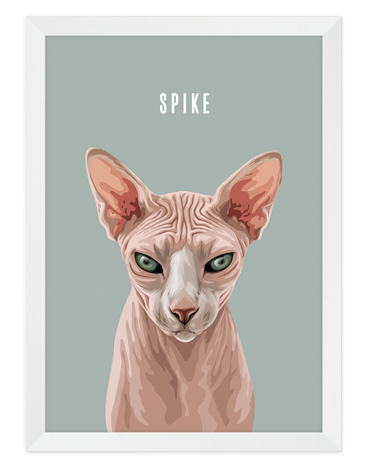 Custom Pet Portrait - One Pet