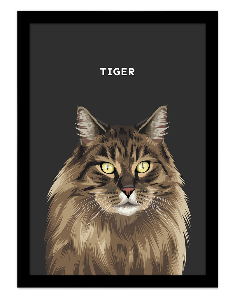 Custom Cat Portrait