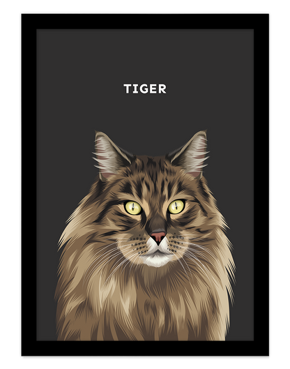 Custom Pet Portrait - One Pet