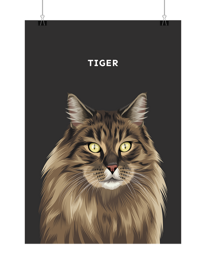 Custom Pet Portrait - One Pet