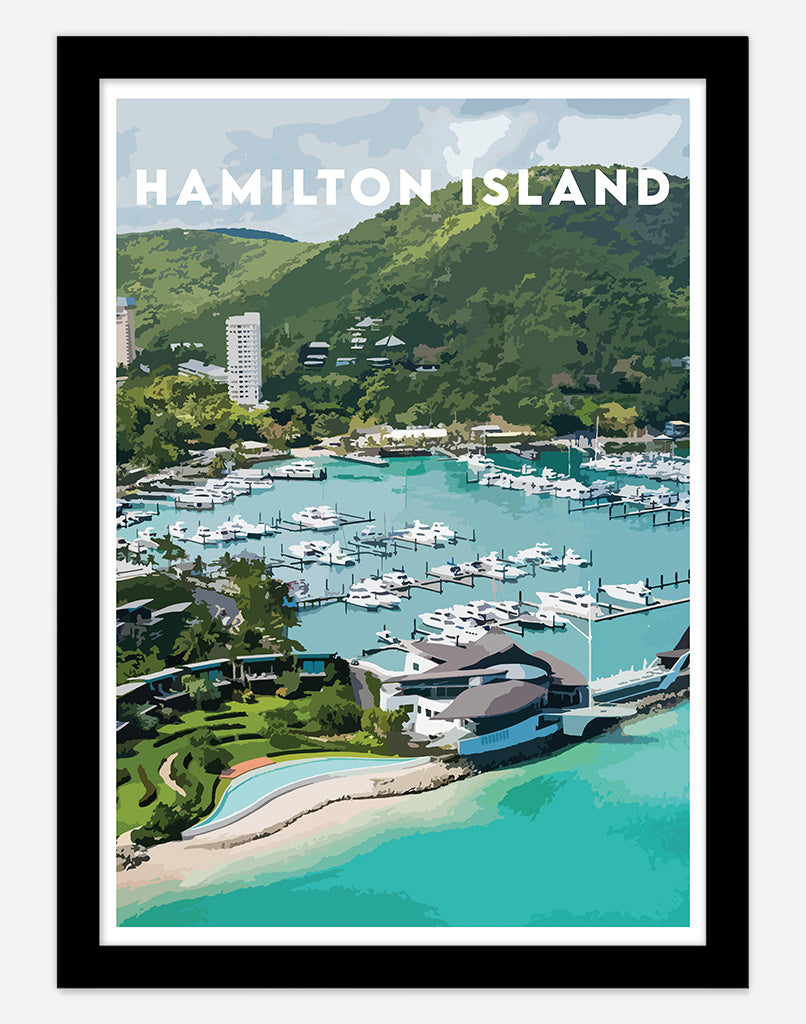 Hamilton Island | Travel Poster - Wall Art