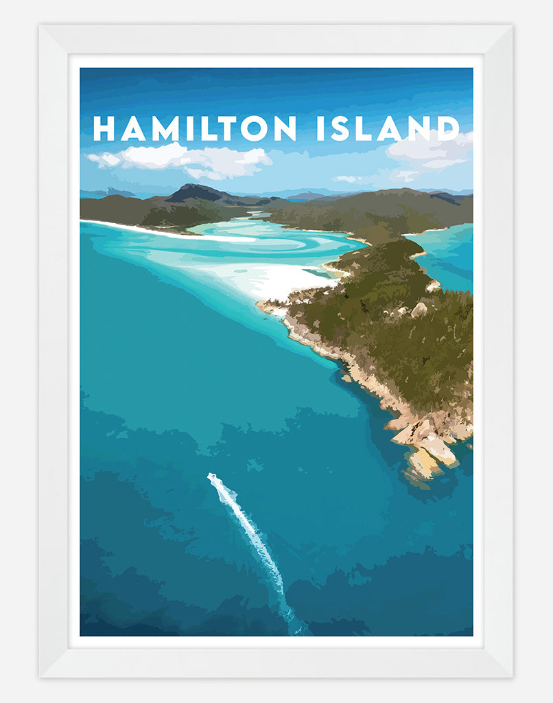 Hamilton Island II | Travel Poster - Wall Art