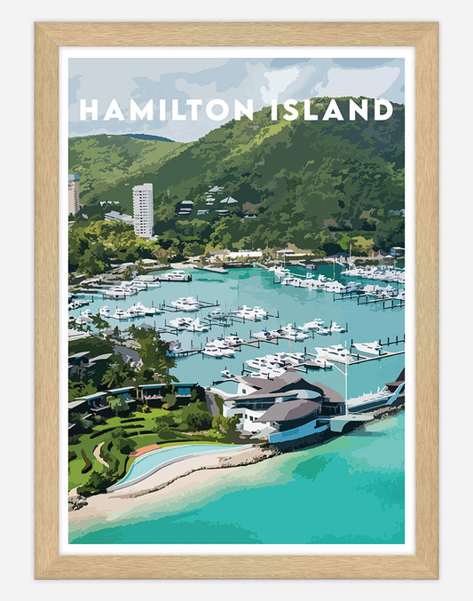 Hamilton Island | Travel Poster - Wall Art