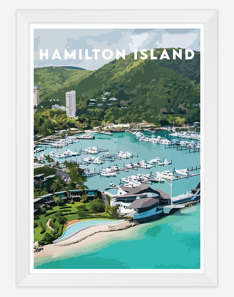 Hamilton Island | Travel Poster - Wall Art