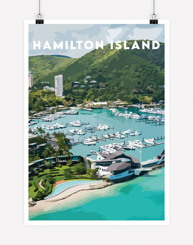 Hamilton Island | Travel Poster - Wall Art