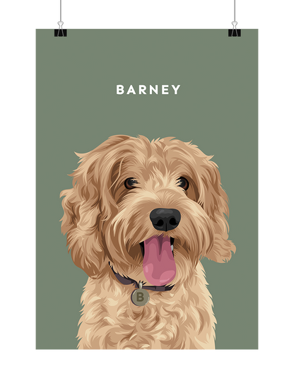 Custom Pet Portrait - One Pet