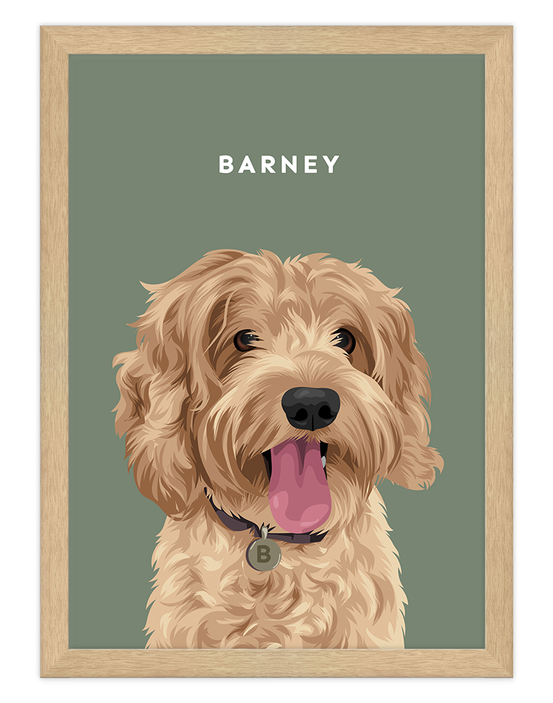 Custom Pet Portrait - One Pet