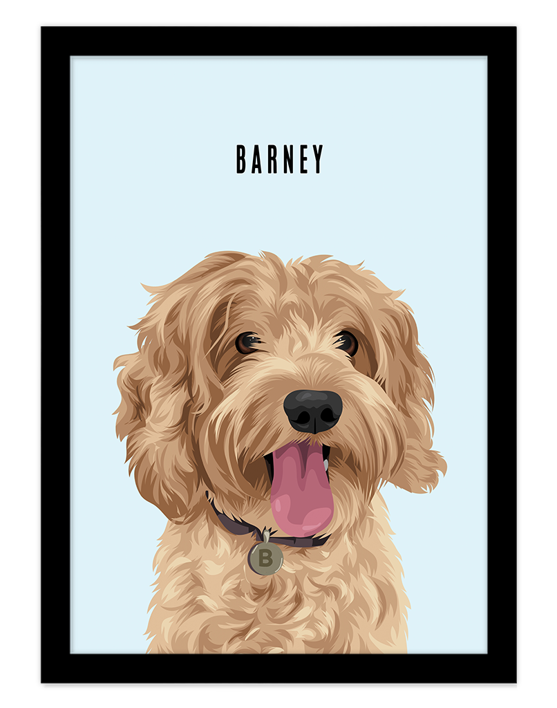 Custom Pet Portrait - One Pet