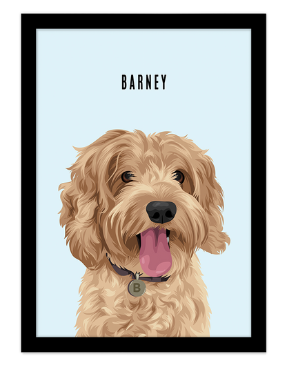 Custom Pet Portrait - One Pet