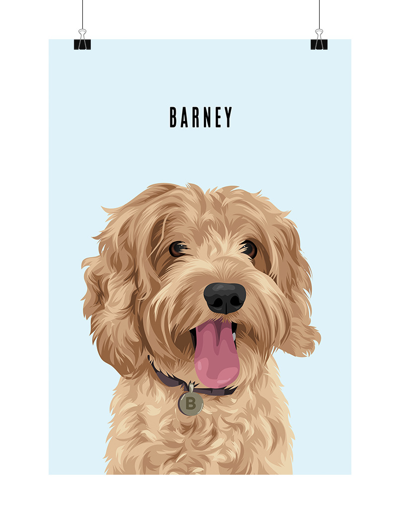 Custom Pet Portrait - One Pet